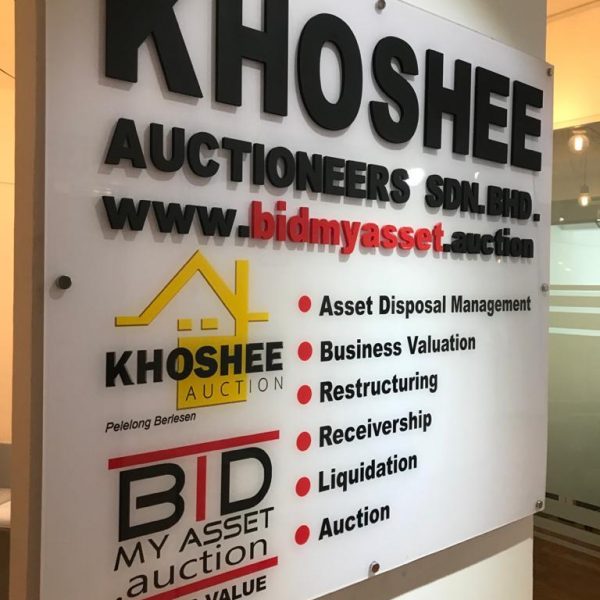 Acrylic Signage Malaysia_Office Signboard